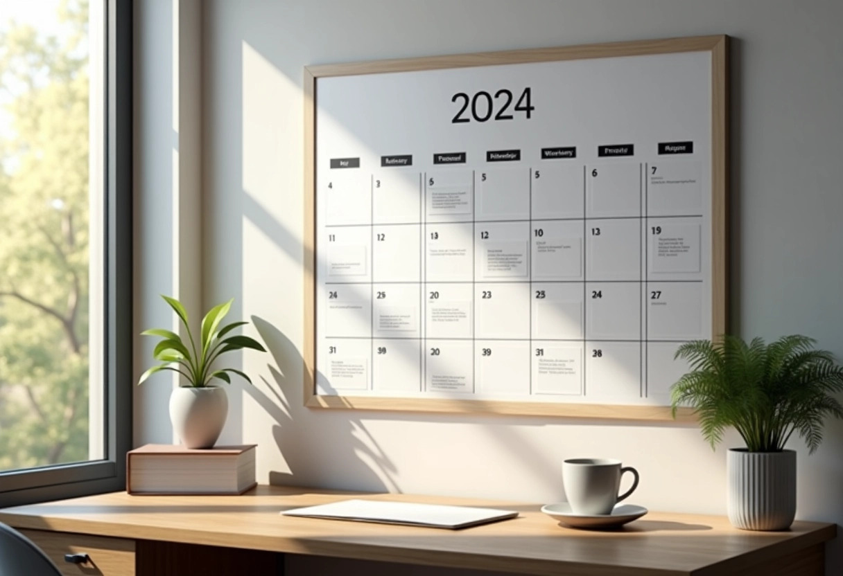 calendrier 2024